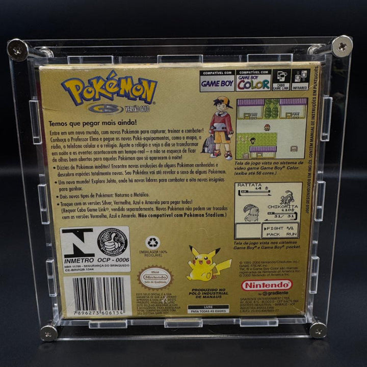 Pokémon Nintendo - Versão Gold