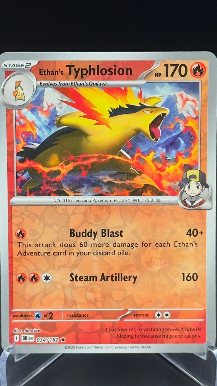 Ethan's Typhlosion | 034/182