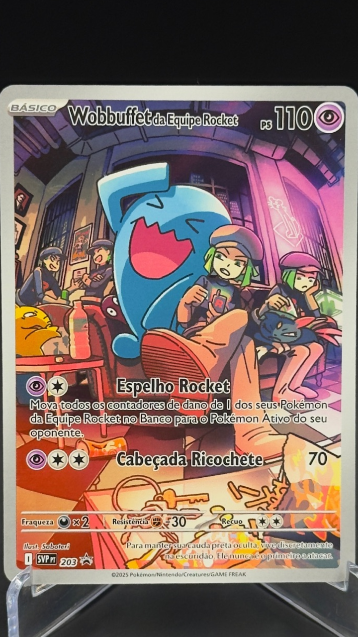 Wobbuffet da Equipe Rocket | 203