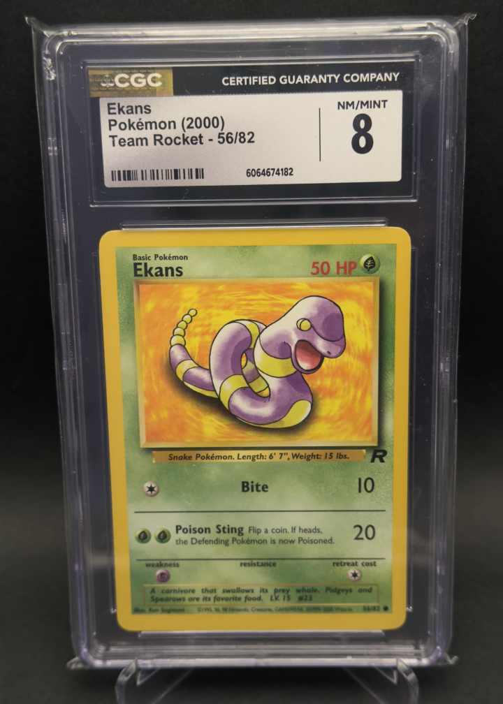 Ekans | 56/82 | CGC 8