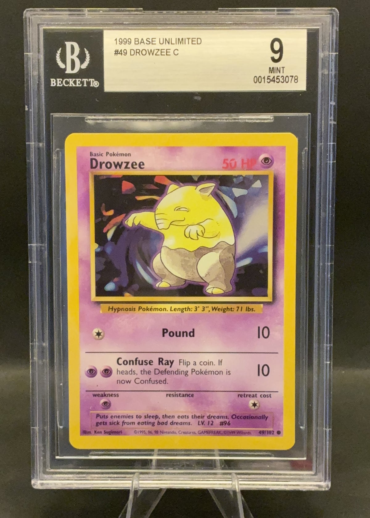 Drowzee | 49/102 | BECKETT 9