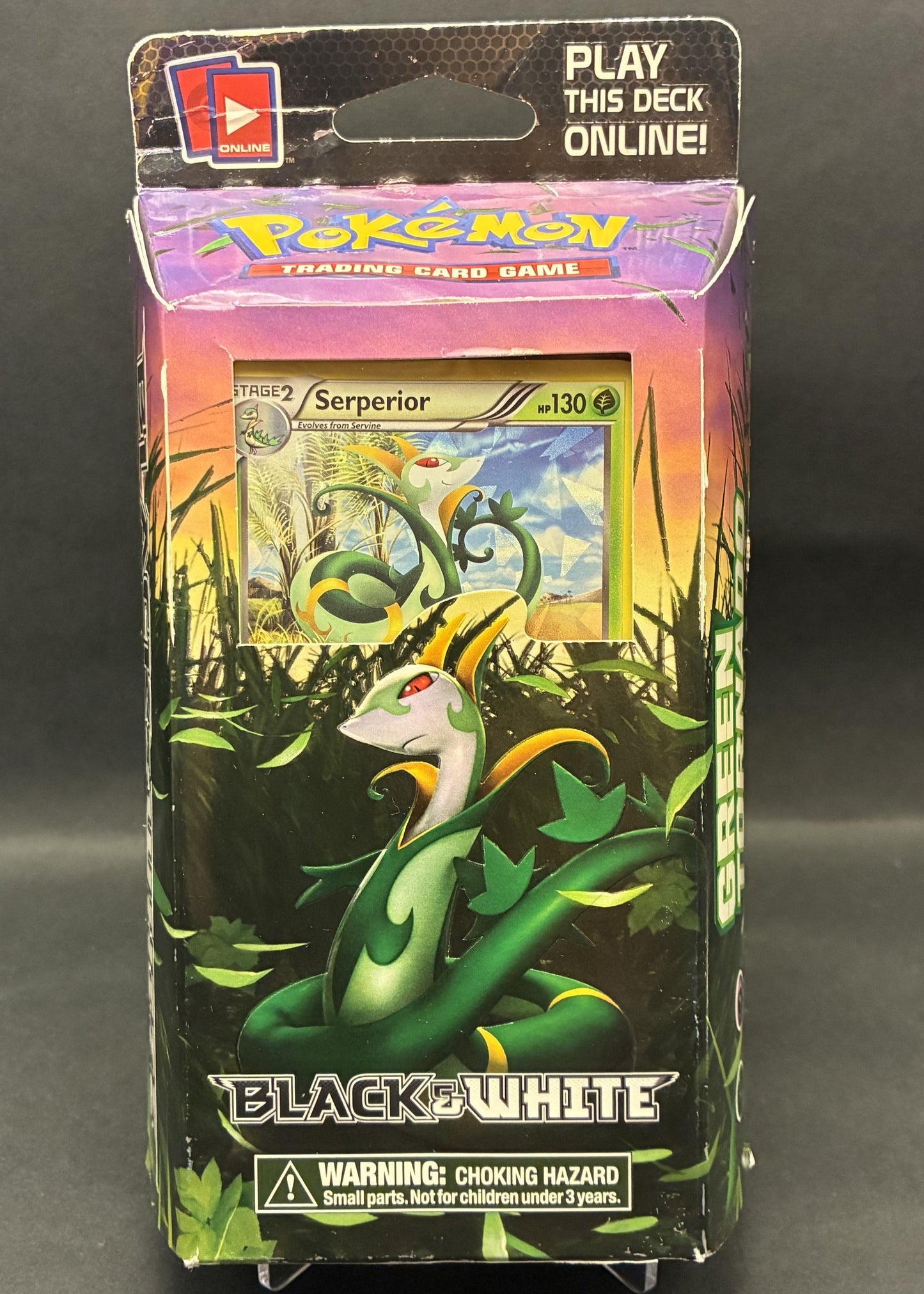 Theme Deck | Black and White | Green Tornado | Serperior