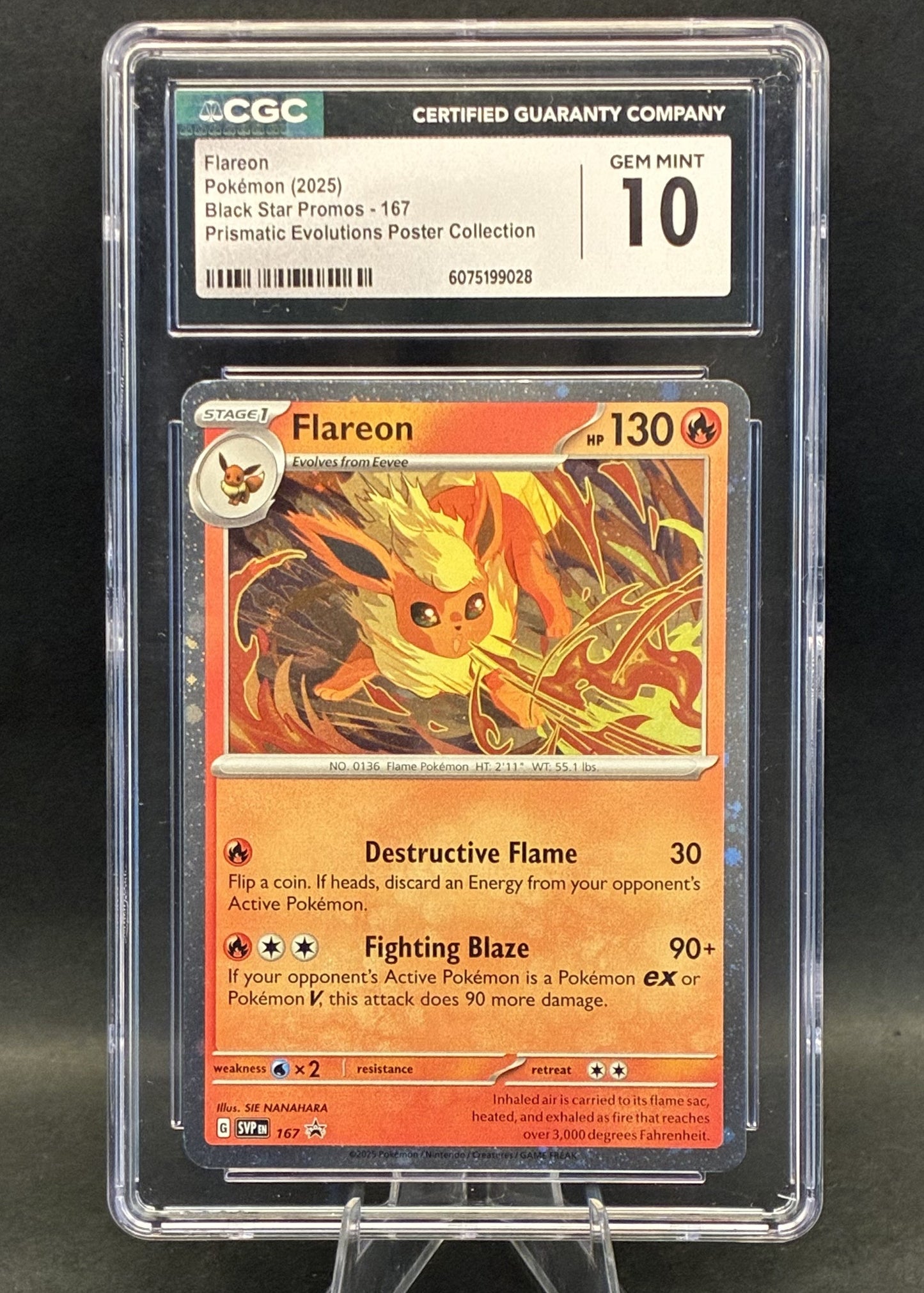 Flareon | 167 | CGC 10