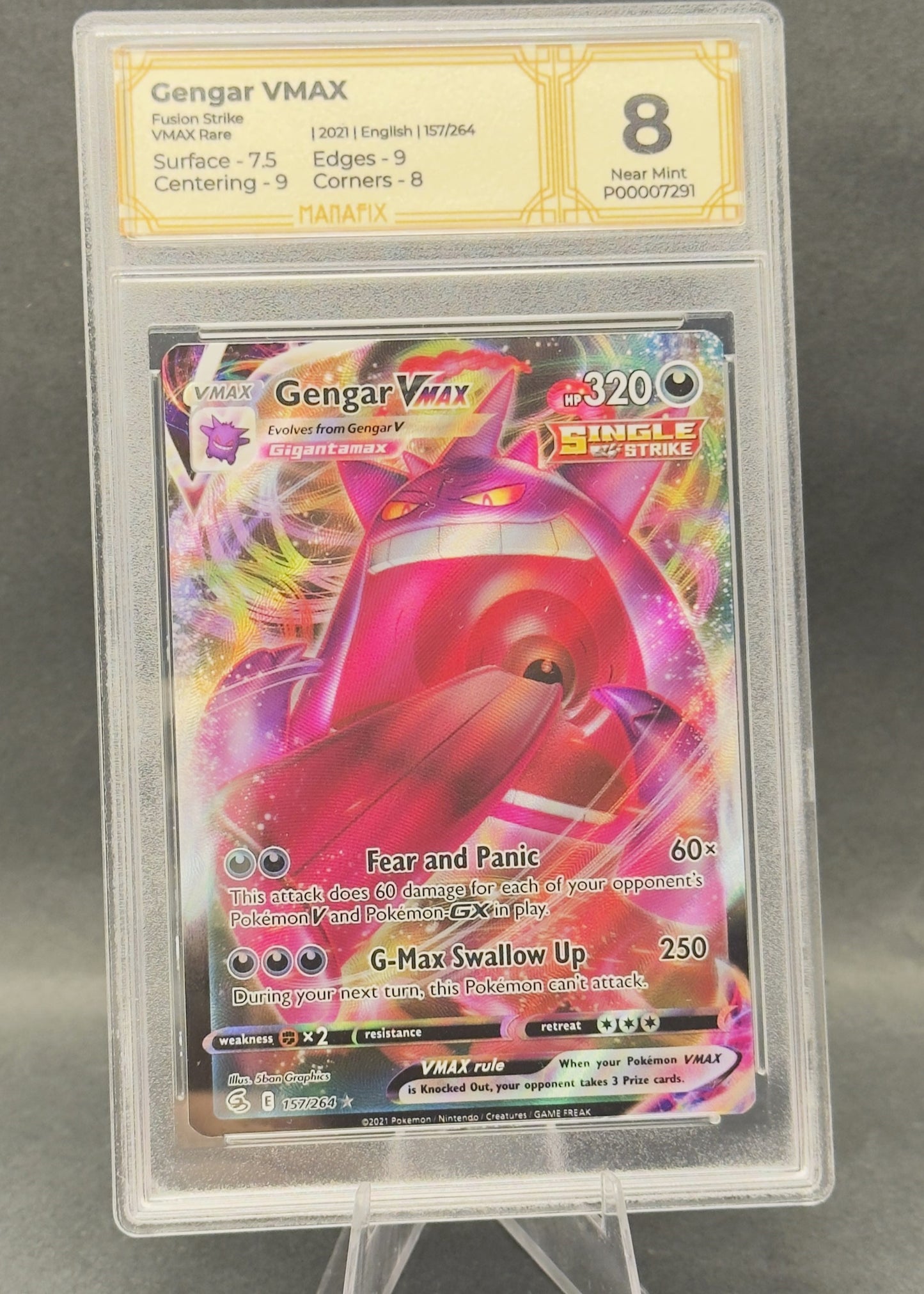 Gengar VMax | 157/264 | MANAFIX 8