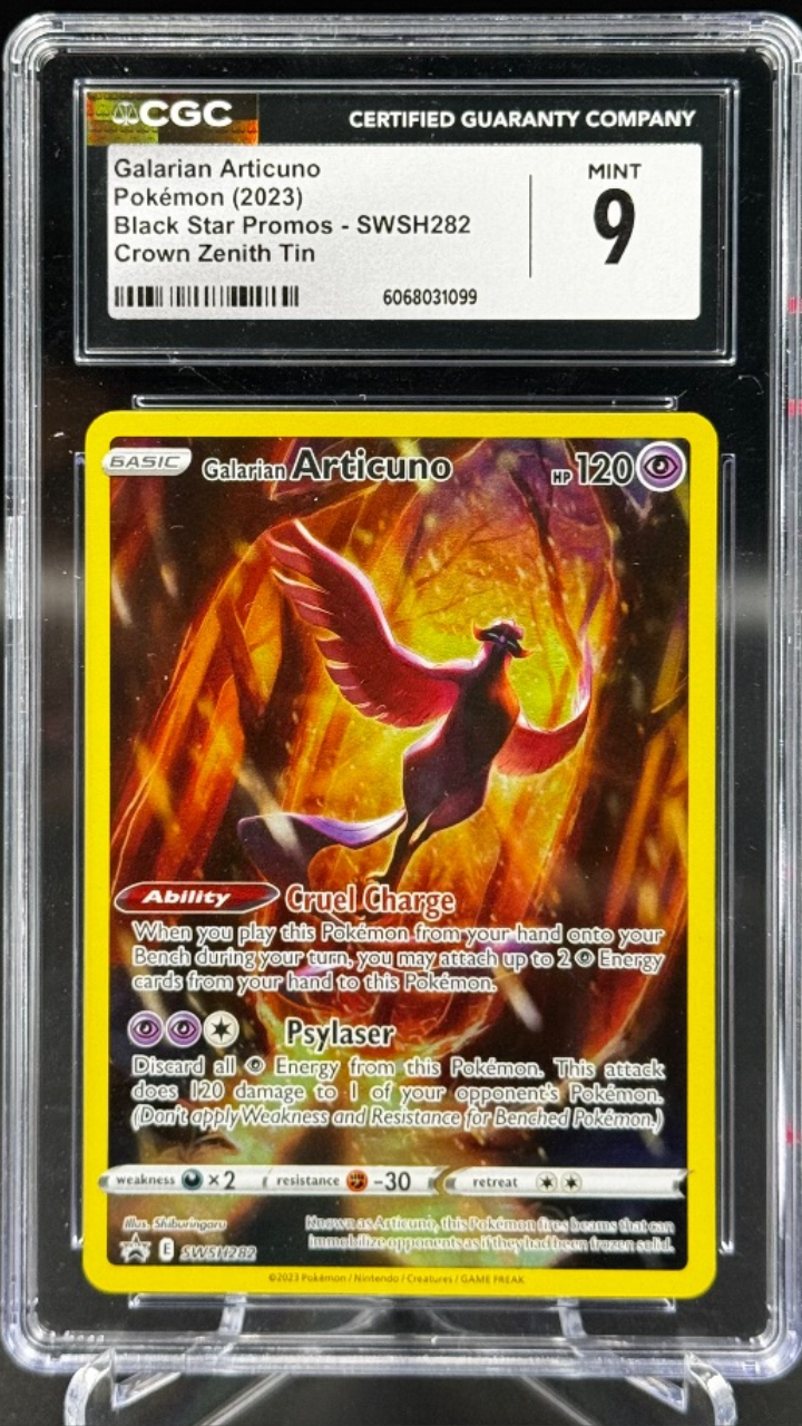 Galarian Articuno - SWSH282 | Ano 2023 - CGC 9