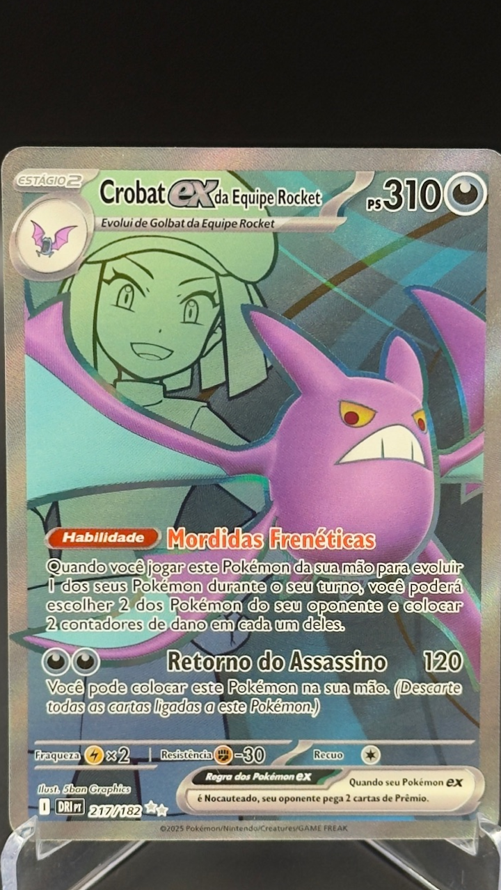 Crobat EX da Equipe Rocket | 217/182