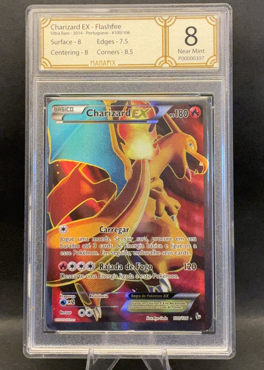 Chariard EX - Flashfire | 100/106 | MANAFIX 8
