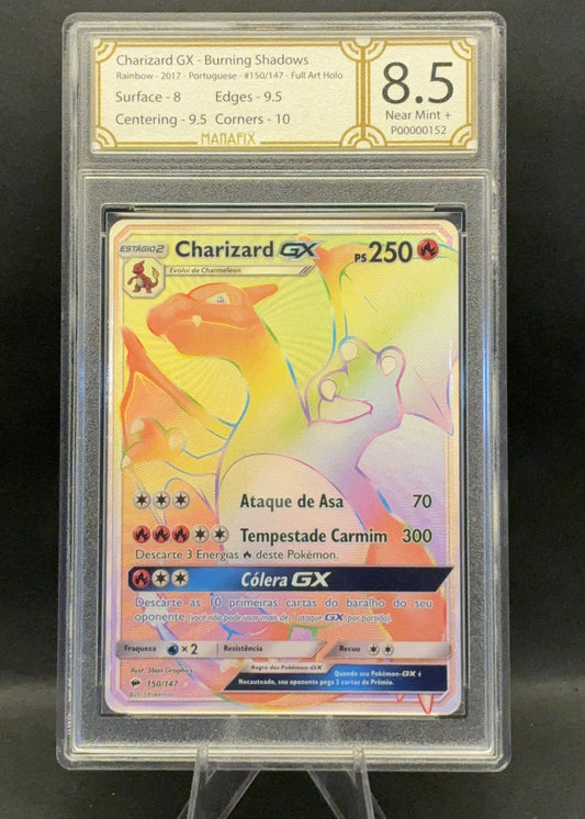 Charizard GX - Burning Shadows | 150/147 | MANAFIX 8.5