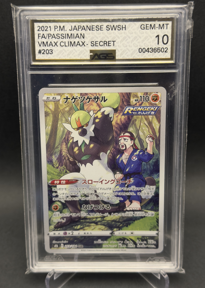 FA/Passimian VMAX | 203/184 | AGS 10