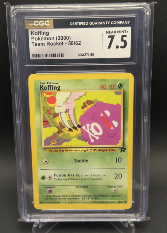 Koffing | 58/82 | CGC 7.5