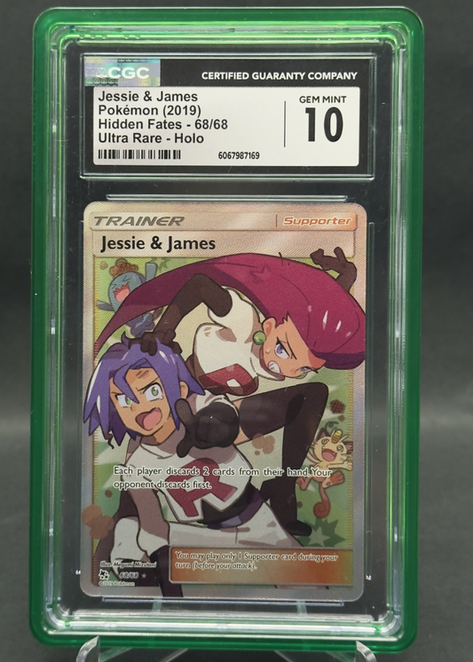 Jessie & James Holo | 68/68 | PSA 10