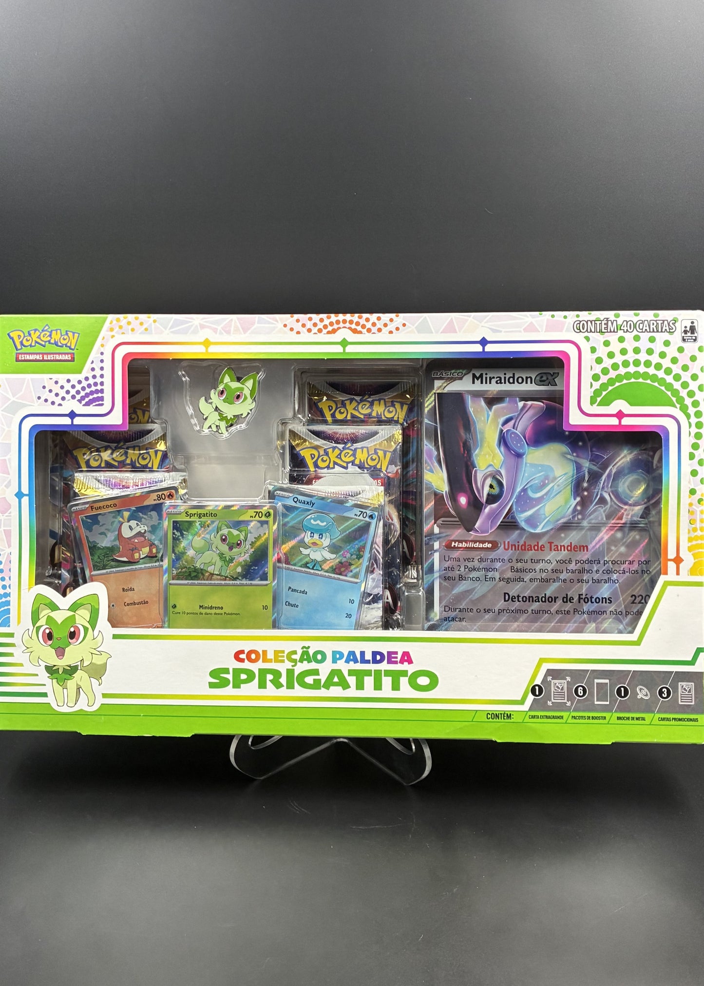 BOX | Coleção Paldea Sprigatito | 2023