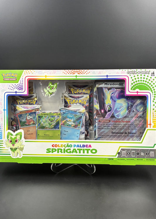 BOX | Coleção Paldea Sprigatito | 2023