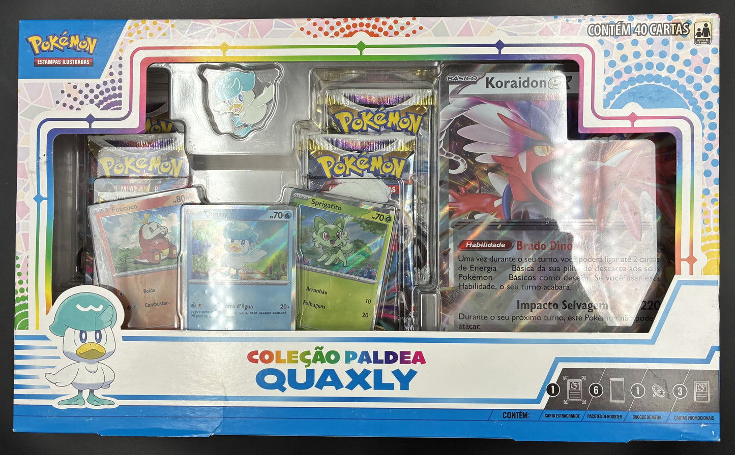 BOX | Coleção Paldea Quaxly | 2023
