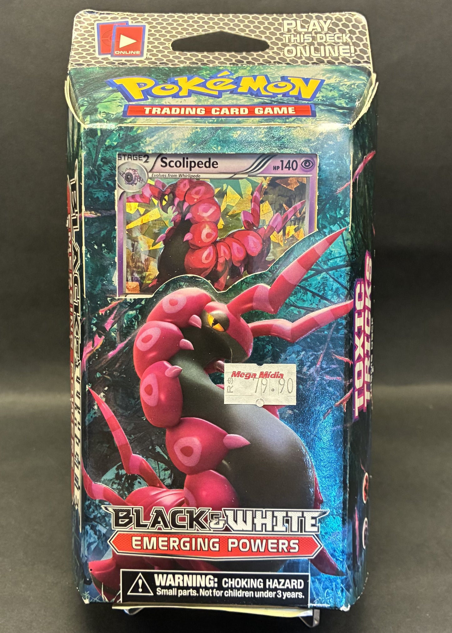 Theme Deck | Black and White | Emerging Powers | Scolipede