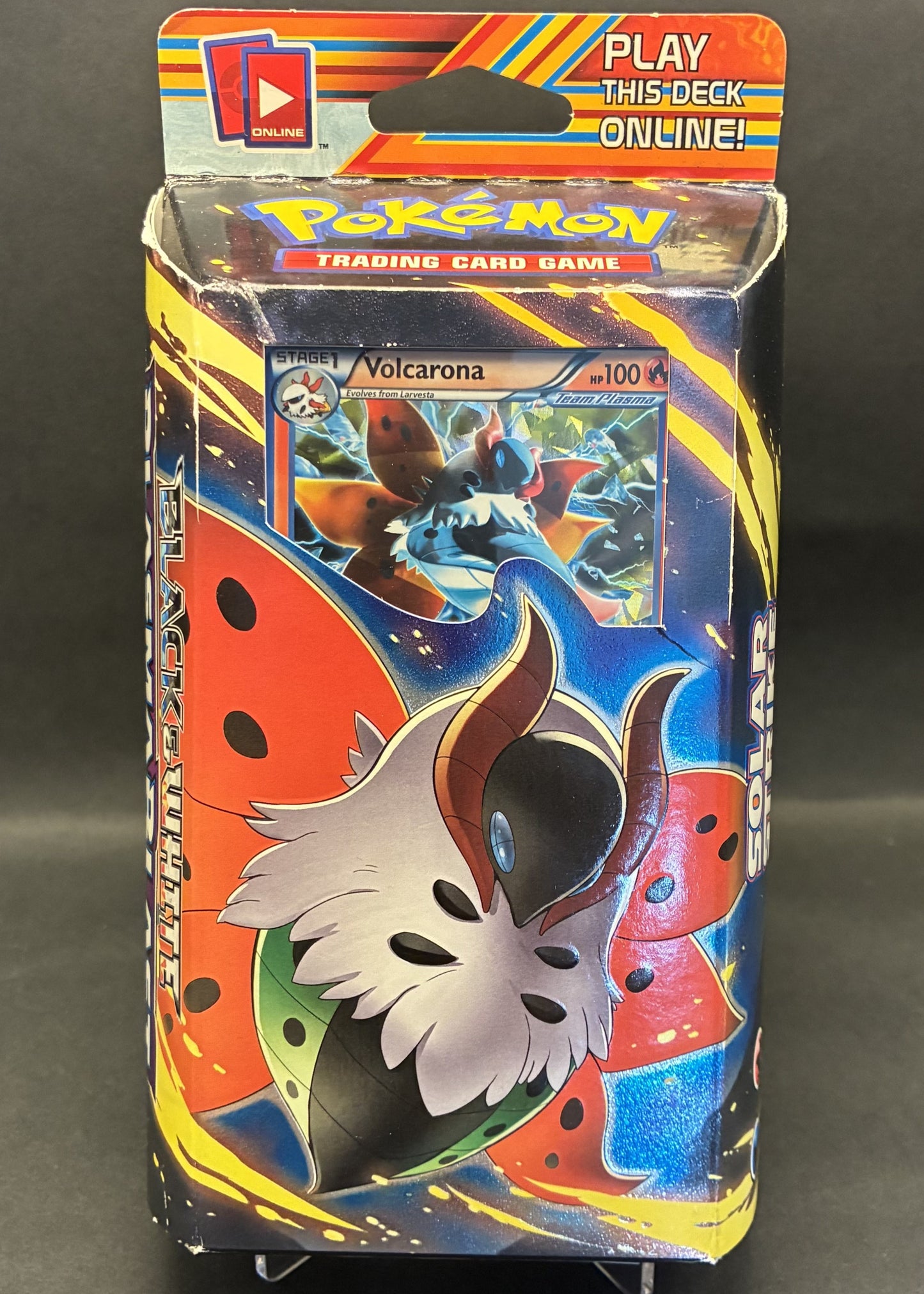 Theme Deck | Black and White | Plasma Blast | Solar Strike | Volcarona