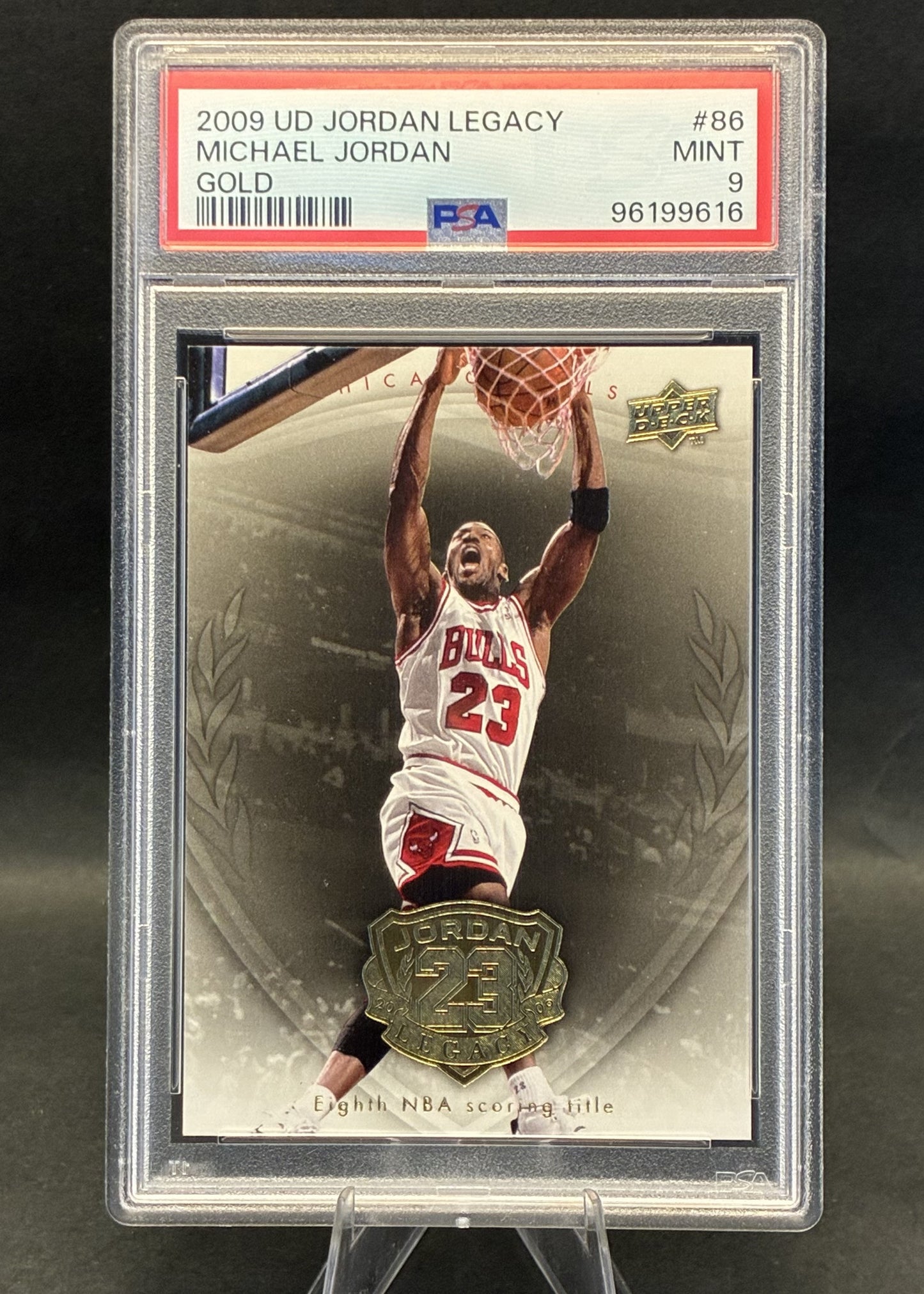 Michael Jordan Gold | 86 | PSA 9