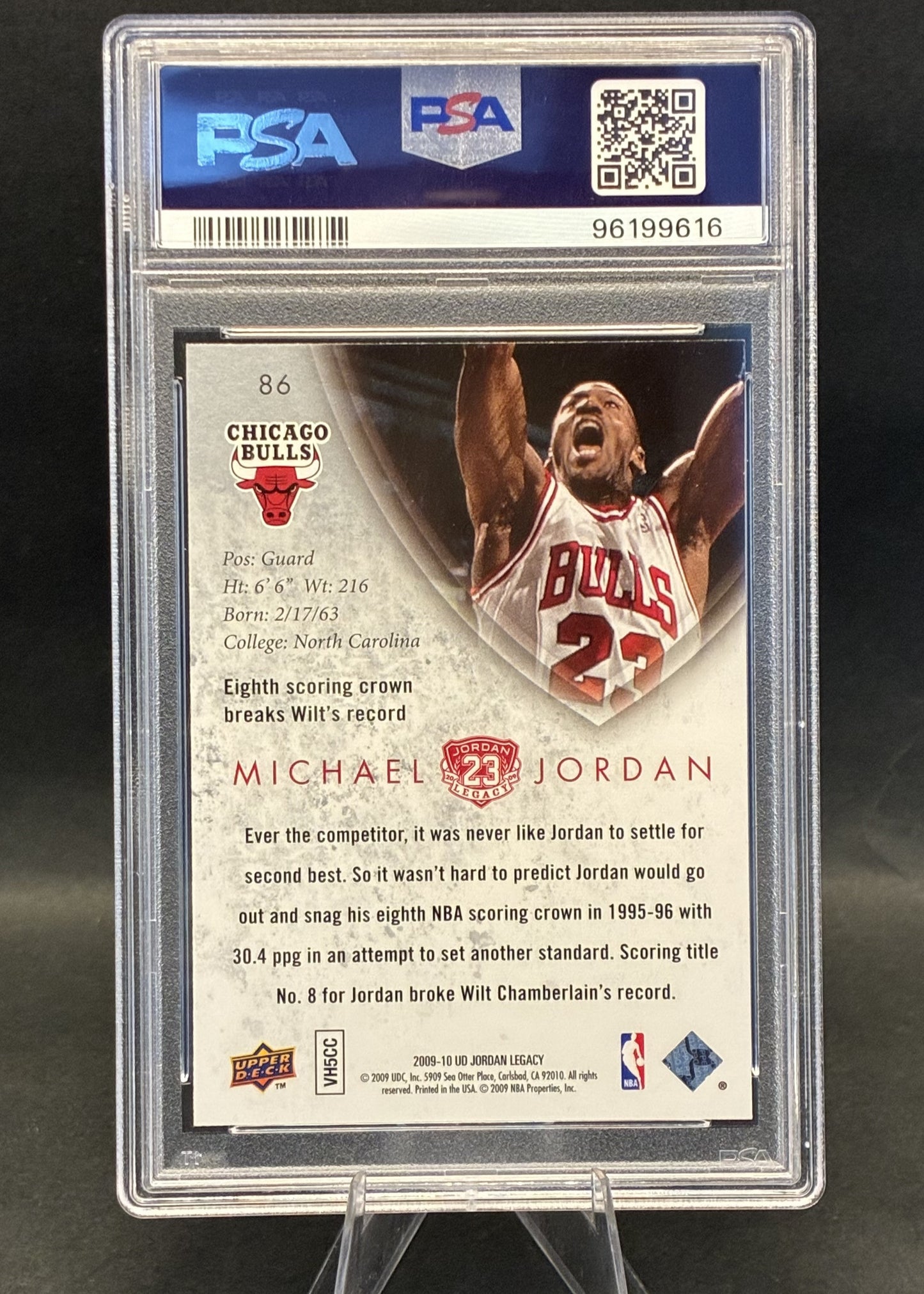 Michael Jordan Gold | 86 | PSA 9