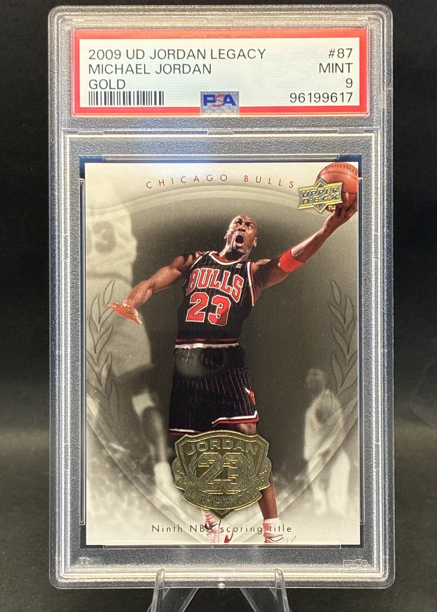 Michael Jordan Gold | 87 | PSA 9