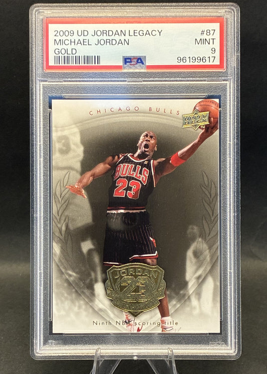 Michael Jordan Gold | 87 | PSA 9