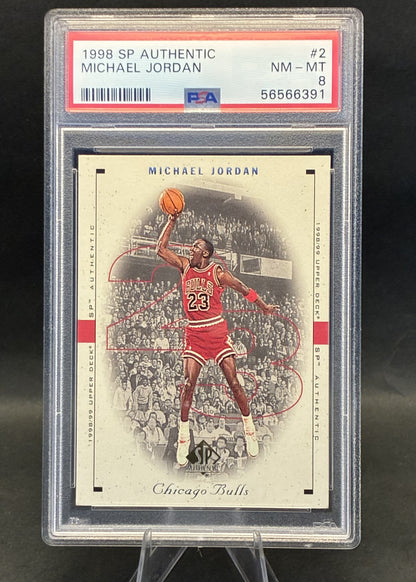 Michael Jordan | 2 | PSA 8