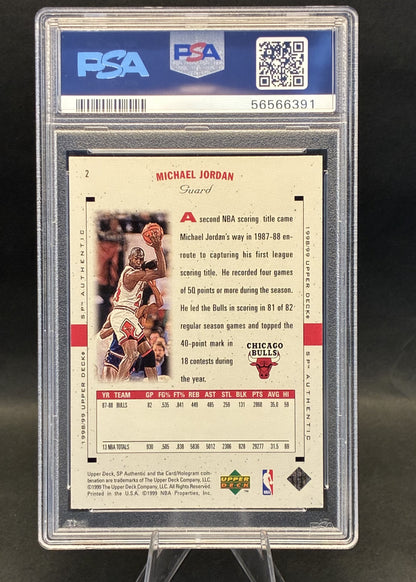Michael Jordan | 2 | PSA 8