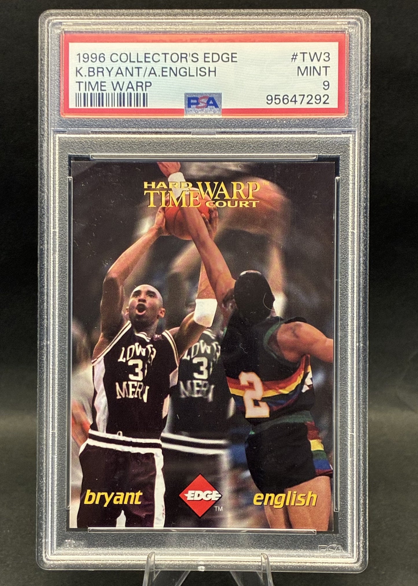 Kobe Bryant Time Warp | TW 3 | PSA 9