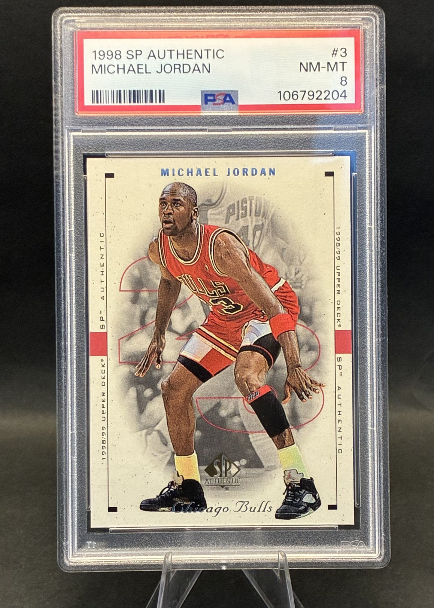 Michael Jordan | 3 | PSA 8