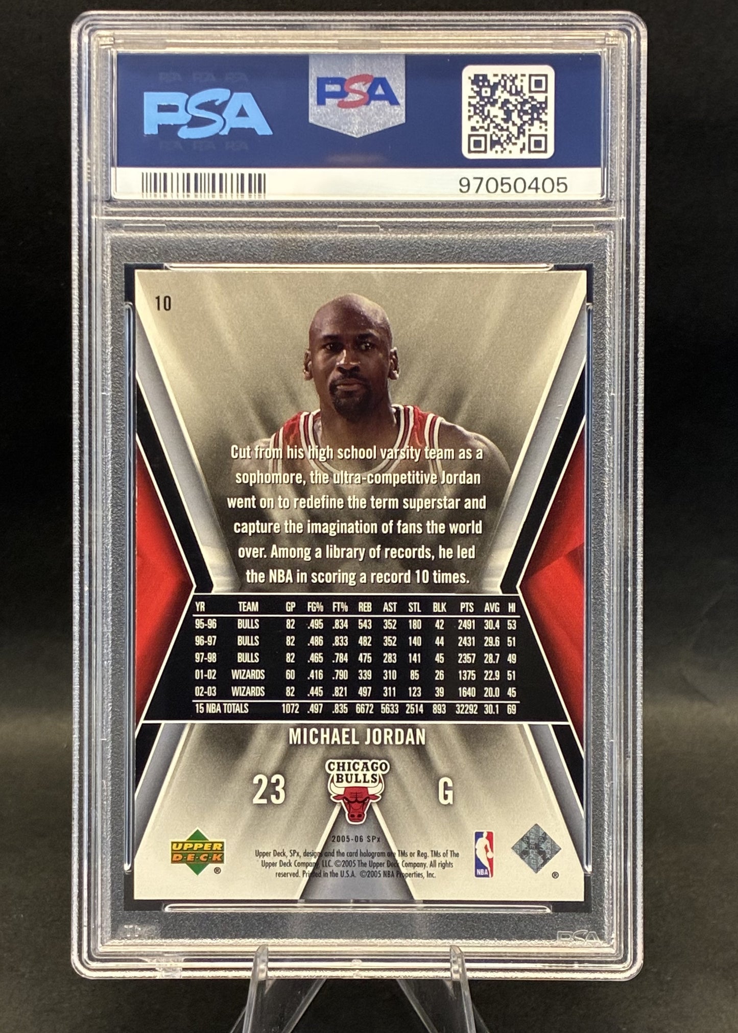 Michael Jordan | 10 | PSA 9
