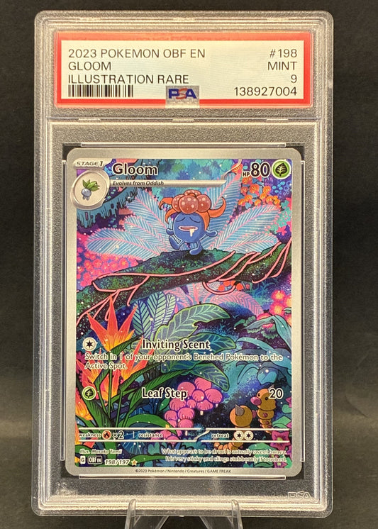 Gloom Illustration Rare | 198/197 | PSA 9
