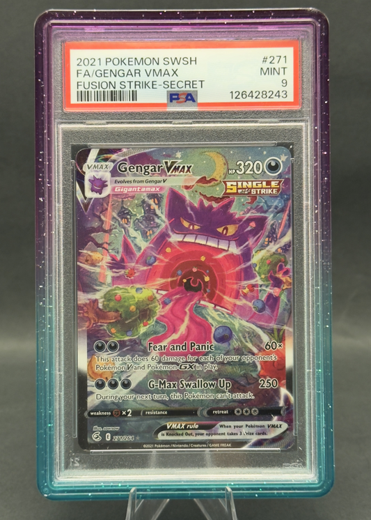 FA/Gengar VMAX | 271/264 | PSA 9