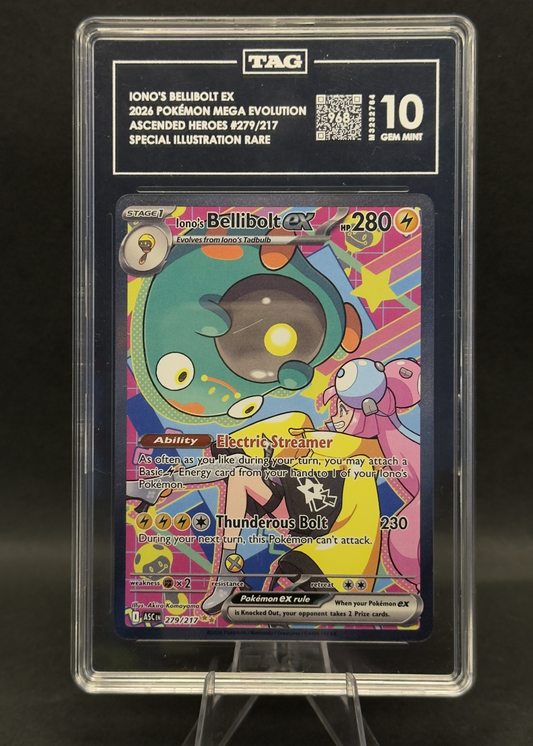 Iono's Bellibolt  EX | 279/217 | TAG 10