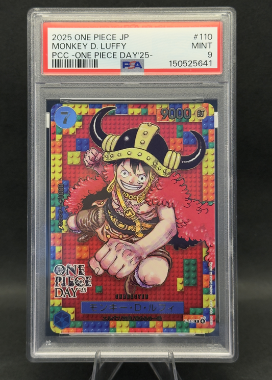 Monkey D. Luffy | P-110 | PSA 9
