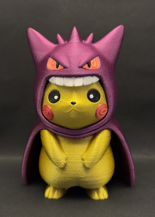 Pikachu Poncho Gengar