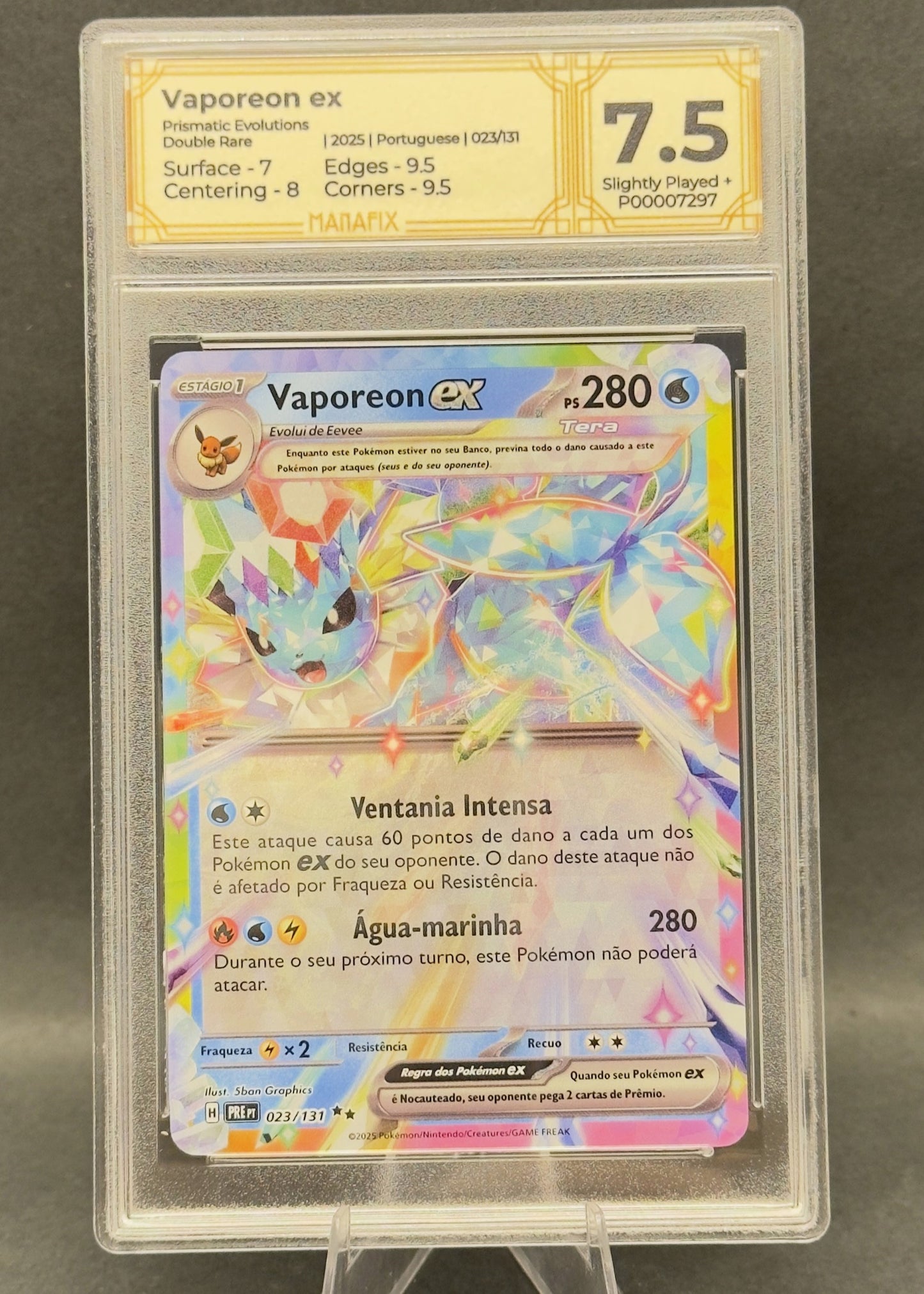 Vaporeon EX | 023/131 | MANAFIX 7.5