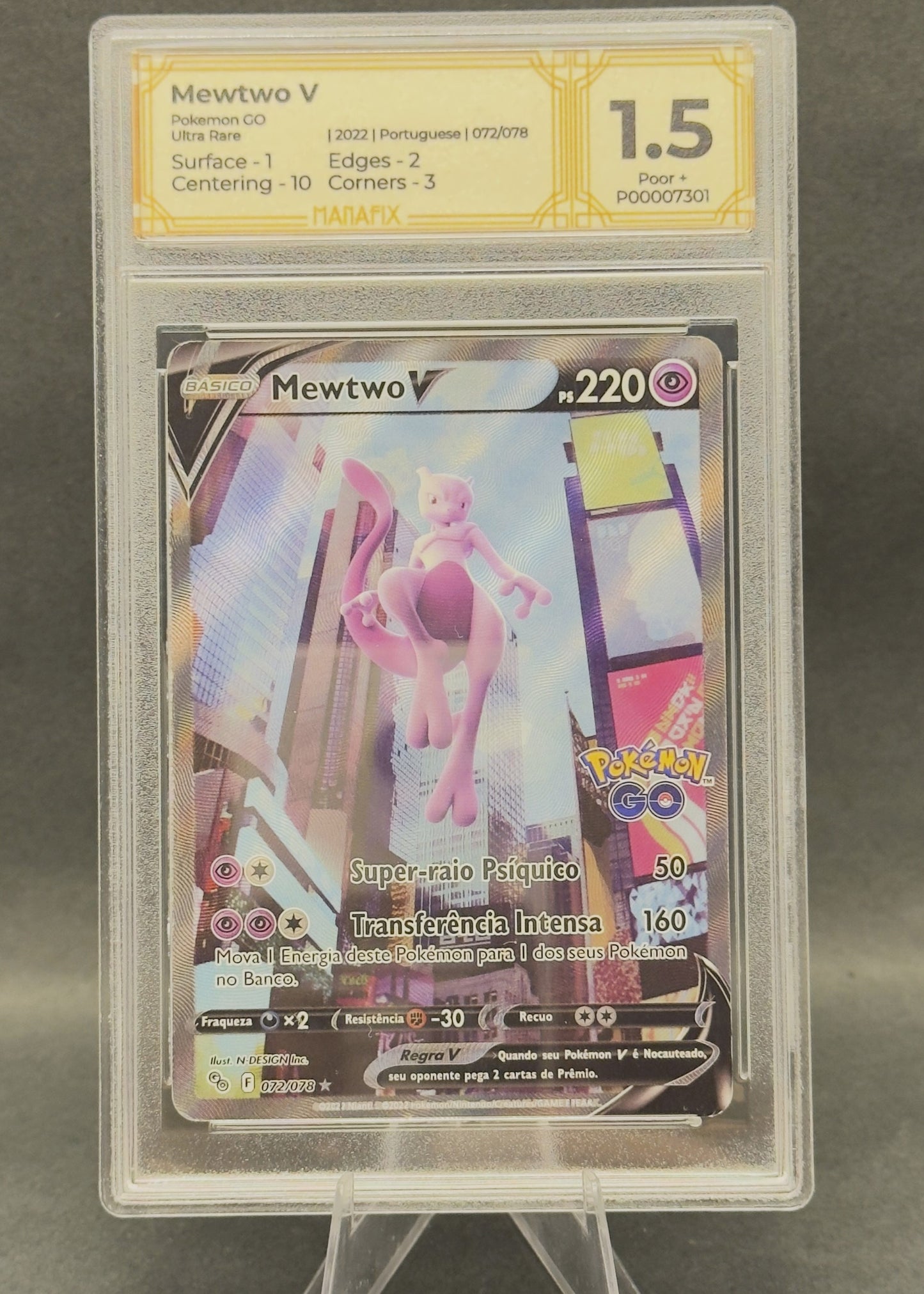Mewtwo V | 072/078 | MANAFIX 1.5