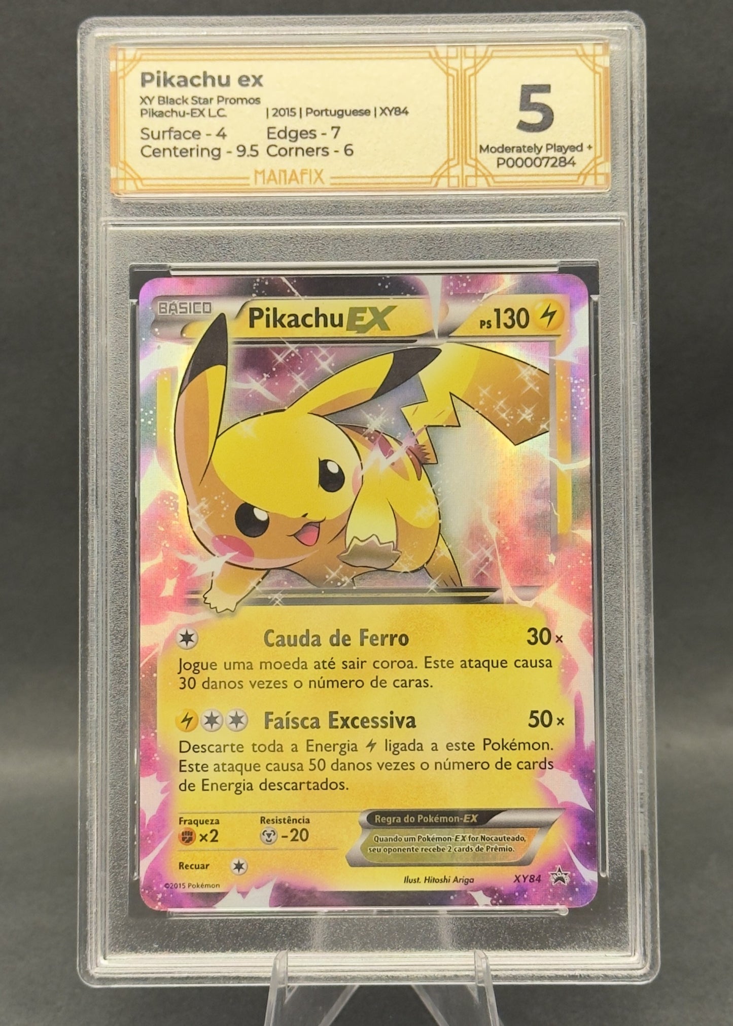 Pikachu EX | XY84 | MANAFIX 5